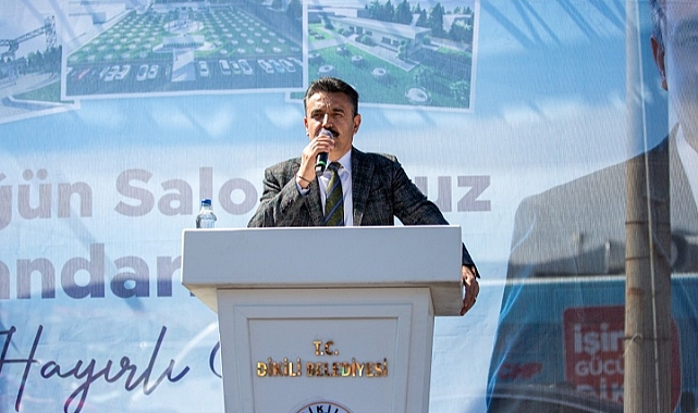 Kırgöz, Çandarlı’da Düğün Salonu açılışı gerçekleştirdi