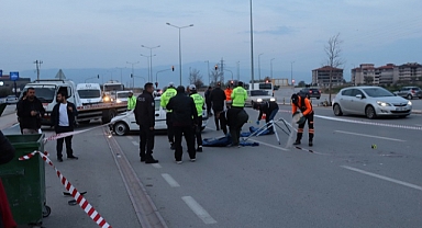 Otomobilin çarptığı kişi öldü