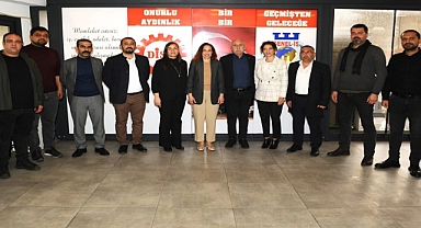 Ünsal sendika temsilcileriyle buluştu
