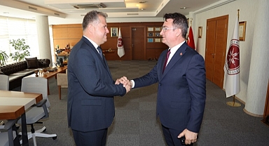 Başkan Balkan’dan ilk resmi ziyaret mezun olduğu üniversiteye