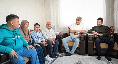 Başkan Önal sözünü tuttu, Bilgi teyzeyle buluştu