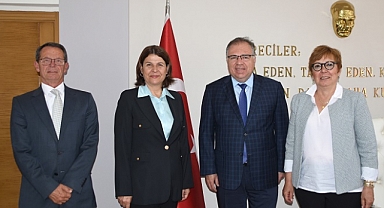 Başkan Saniye Bora Fıçı, Protokol Üyelerini Ziyaret Etti