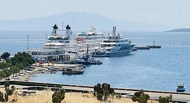 Bodrum'a "Star Legend" kruvaziyeri ile 218 yolcu geldi