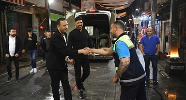 Bornova’da temizlik kutsal mekanlardan başladı