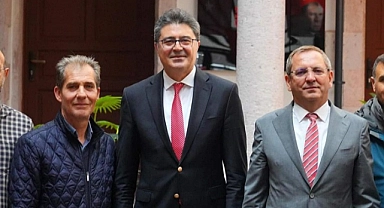 Genel Başkan Yardımcısı Aytekin'den Başkan Ergin'e Ziyaret