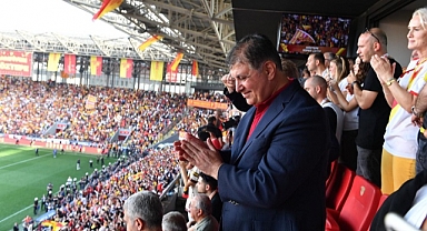 Göztepe'nin Süper Lig heyecanına ortak oldu