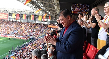 Göztepe'nin Süper Lig heyecanına ortak oldu