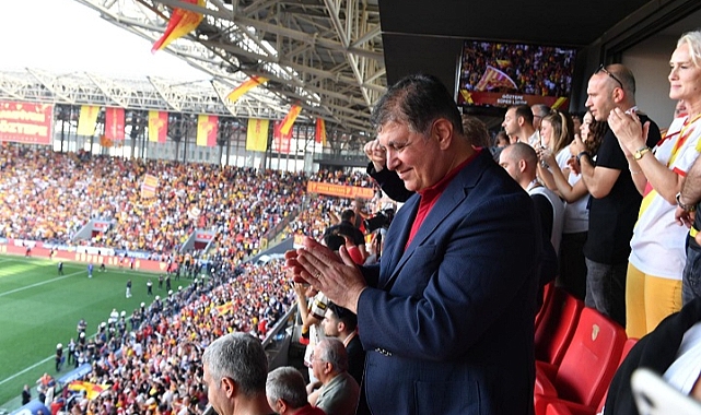 Göztepe'nin Süper Lig heyecanına ortak oldu