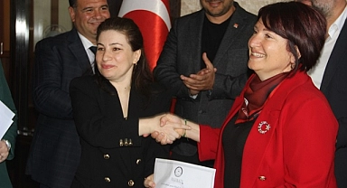 İlkay Girgin Erdoğan mazbatasını  aldı