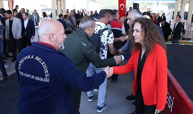 Karşıyaka’da coşkulu bayramlaşma