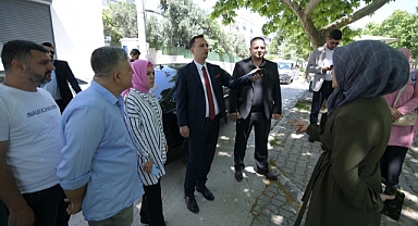 Kızılay Mahallesi’ne çözüm ve proje ziyareti