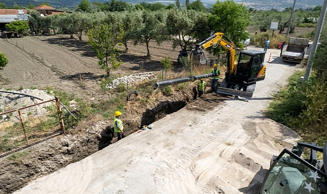 Menemen ve Foça’ya 109 kilometrelik içme suyu yatırımı