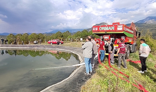 Muğla'da yangın söndürme havuzuna düşen çocuk öldü