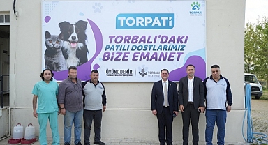 “Torbalı’daki patili dostlarımız bize emanet”