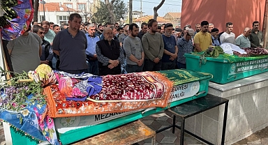 Trafik kazasında hayatını kaybeden 4 kişi son yolculuğa uğurlandı