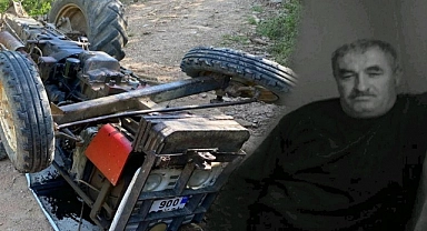 Traktörün altında kalan sürücü hayatını kaybetti