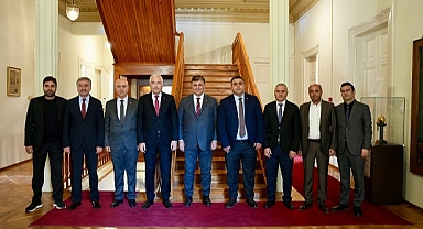 Türkmen’den Cemil Tugay’a Ziyaret