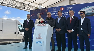 Uraloğlu'ndan "Ankara-İzmir Hızlı Tren Hattı" açıklaması