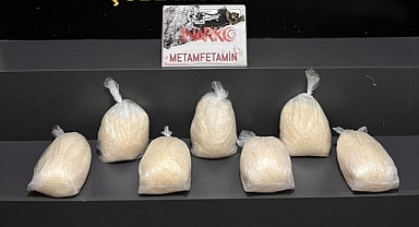 7 kilogram sentetik uyuşturucuyla yakalanan şüpheli tutuklandı