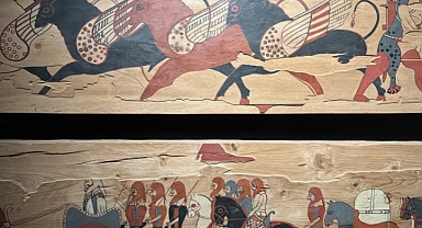 "Ahşap mezar odası" Antik Çağ'ın izlerini taşıyor