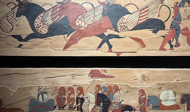 "Ahşap mezar odası" Antik Çağ'ın izlerini taşıyor