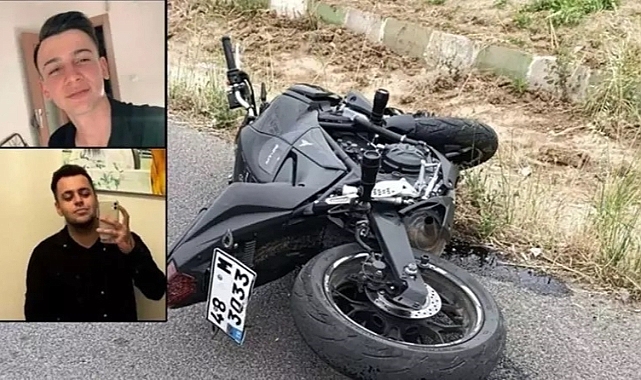 Bariyere çarpan motosikletteki 2 kişi hayatını kaybetti
