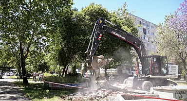 Başkan Eşki’den Küçükpark’a neşter