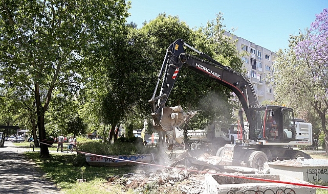 Başkan Eşki’den Küçükpark’a neşter