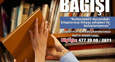 Başkan Önal, kitap bağışı çağrısı yaptı!