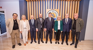 Başkan Tugay Samsun’da