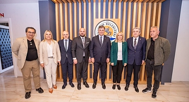 Başkan Tugay Samsun’da