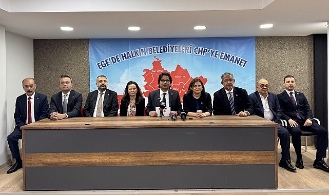CHP'nin Ege'deki il başkanları bir araya geldi