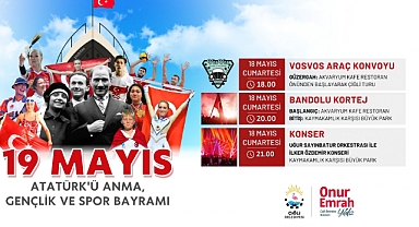 Çiğli Belediyesi 19 Mayıs’ı Coşkuyla Kutlayacak