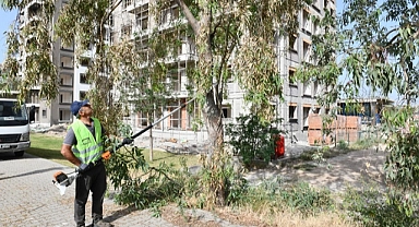 Çiğli'de Detaylı Çevre Temizliği Sürüyor
