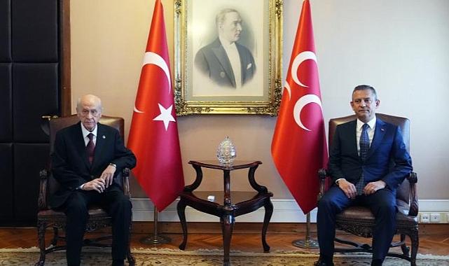 Devlet Bahçeli ve Özgür Özel görüştü