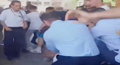 ESHOT otobüsüne zarar veren taksiciye ceza