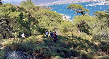 Fethiye'de 10 gündür kayıp kişiyi arama çalışması başlatıldı
