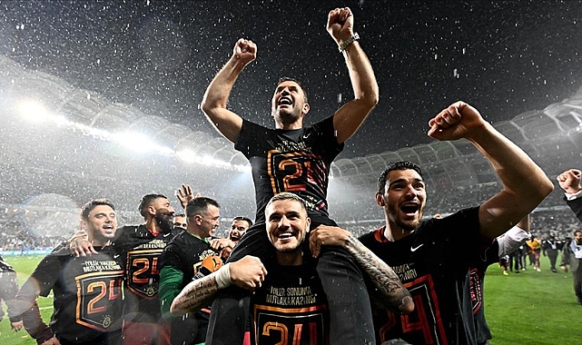 Galatasaray, Süper Lig'de 24. kez şampiyon oldu