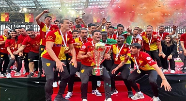 Göztepe kupasına kavuştu