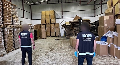 Kaçak 13,5 ton tütün ve 2 bin litre etil alkol ele geçirildi