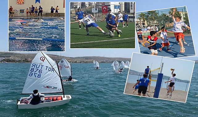 Kuzey Ege Spor Oyunları 6 ilçeyi buluşturdu