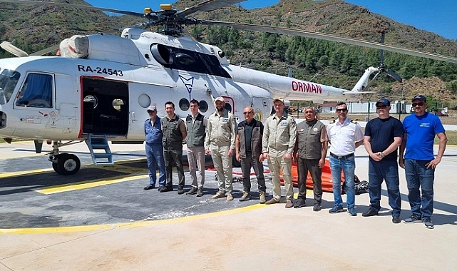 Muğla'da 2 yangın söndürme hava aracı hizmete alındı