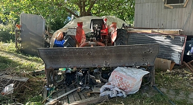 Muğla'da tarım aletinin altında kalan kişi ağır yaralandı