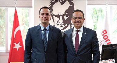 Olgun Atila’dan Başkan Eşki’ye ziyaret