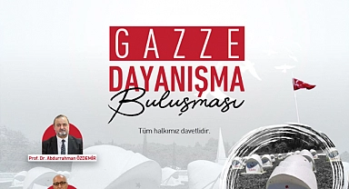 Onyedi Eylül Üniversitesinde Gazze Dayanışma Buluşması Gerçekleştiriliyor