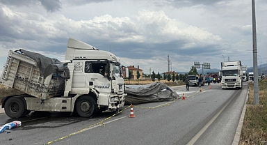 Trafik kazasında yaralanan kişi hastanede yaşamını yitirdi