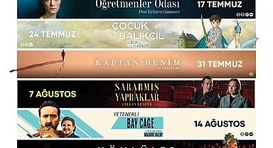 Açık havada sinema keyfi başlıyor