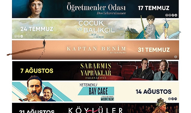 Açık havada sinema keyfi başlıyor