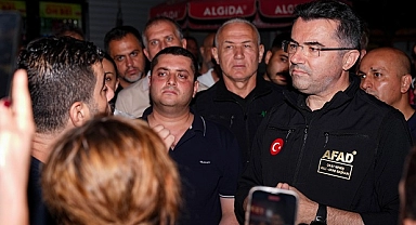AFAD Başkanı Memiş, patlamaya ilişkin açıklama yaptı