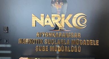 Afyonkarahisar'da uyuşturucu operasyonu